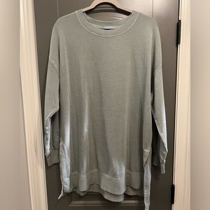 Old Navy tunic, Sage green/gray, Size L, NWT